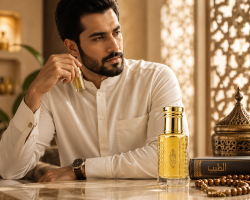 Whiteb musk attar