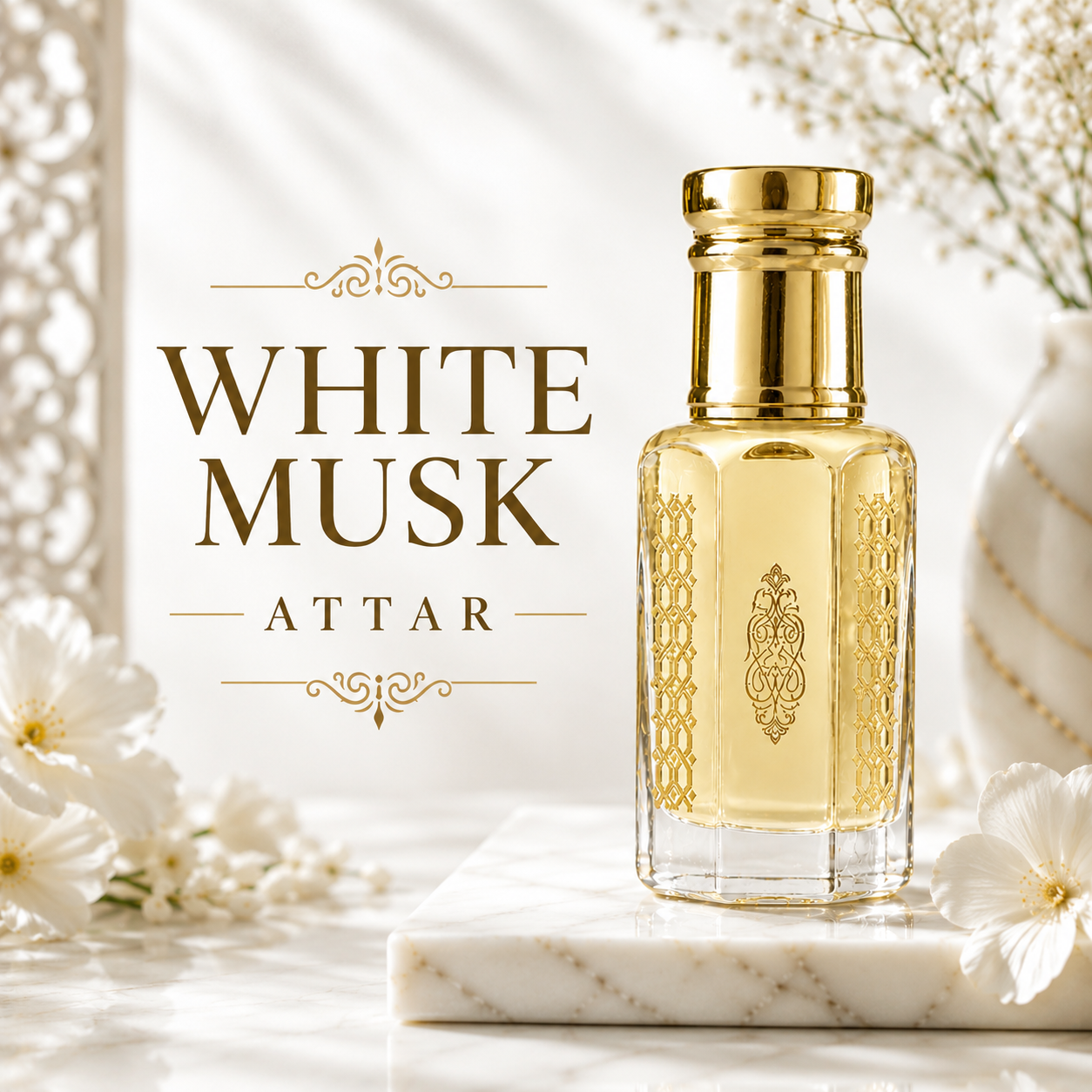 Whiteb musk attar
